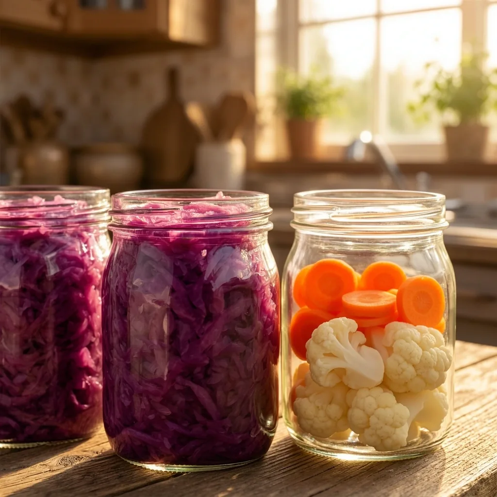 Alimentos fermentados naturales